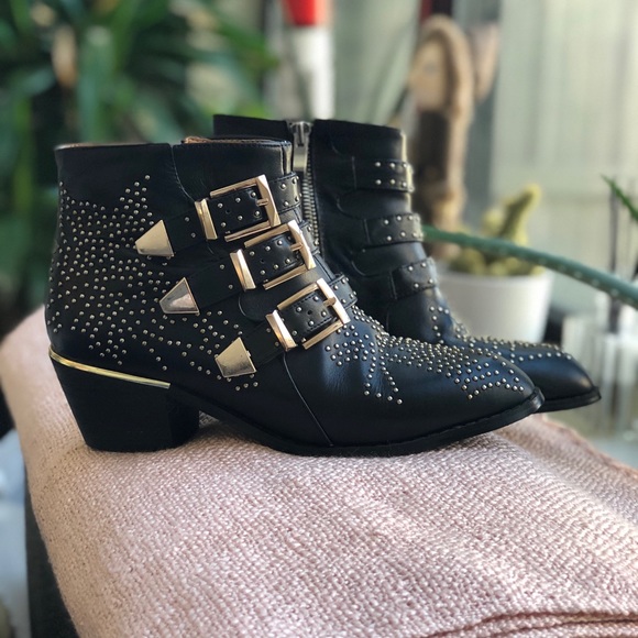 Jessica Buurman Carmen Studded Ankle 